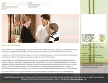 Tablet Screenshot of kiefer-ortho-paedie.de